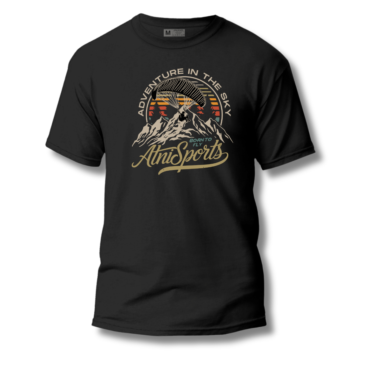 Camiseta Masculina Parapent Voo Livre 100% Algodão Premium 1