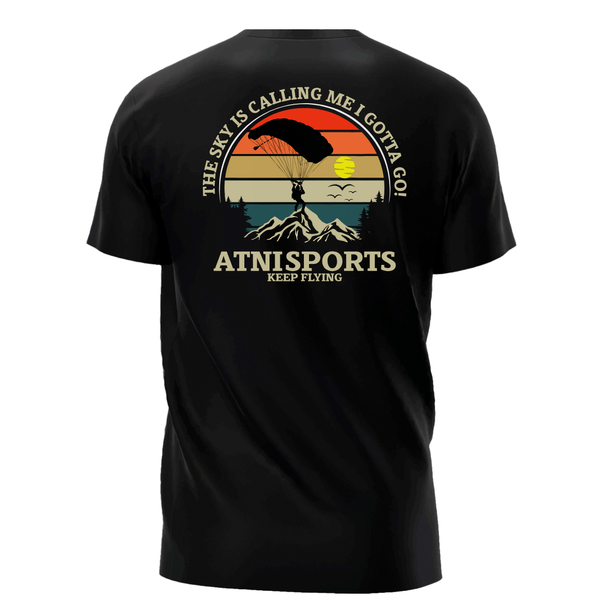 Camiseta Masculina Algodão Skydive Salto Paraqueda Premium 5